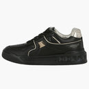 Valentino One Stud Low-Top platino nero (donne)