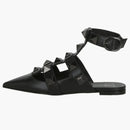 Valentino Roman Stud Ballerina Flats Black (Women's)