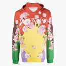 Valentino Rose Print Hoodie Multicolor