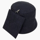 Valentino Toile Iconographe Reversible Bucket ha con la tasca da tasca navy