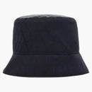 Valentino Toile Iconographe Reversible Bucket ha con la tasca da tasca navy