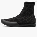 Valentino Toile Iconographe Sock Boot Black