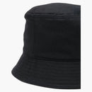 Valentino Vltn Logo Bawełniane wiadro ma czarno -białe