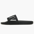 Valentino VLTN Rubber Slider Black White