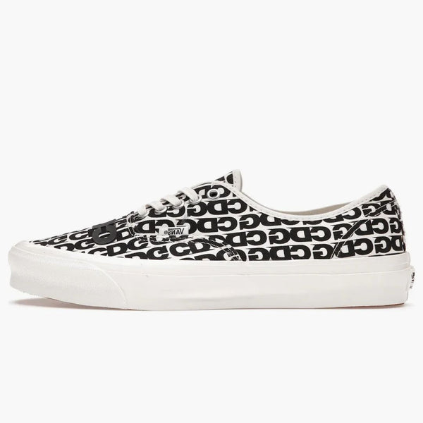 Vans Authentic Comme Des Garcons Black Heel Tab (curved Rubber)