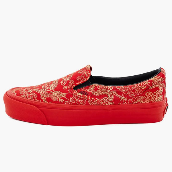 Vans Classic Slip-On Slavnostní zahájení Qi Pao Red