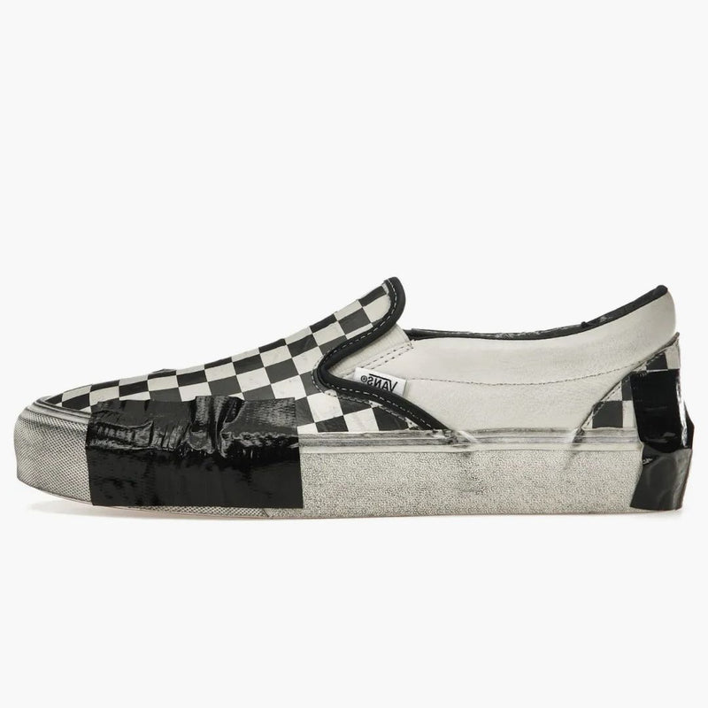 Vans Classic Slip-On VLT LX Lux Diction Tape Checkboard