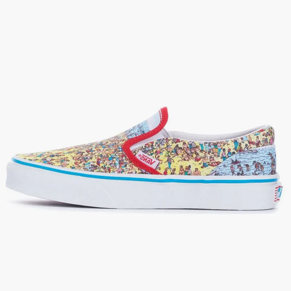 Vans Classic Slip-on Wheres Waldo Beach (děti)