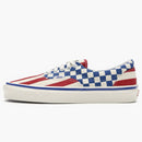 Vans Era 95 Anaheim Factory Red Stripes Blue Checkers