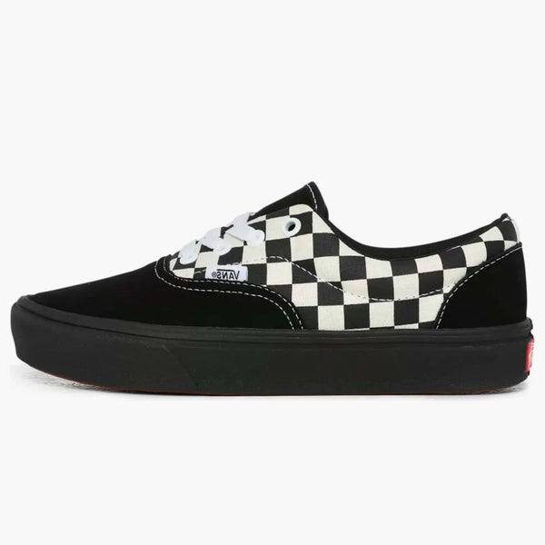 Vans Era Comfycush Mixed Media Checkerboard Black White