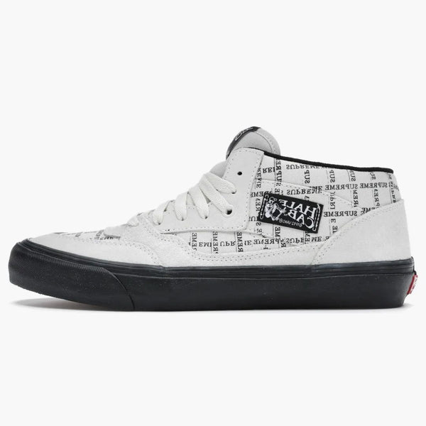Vans Half Cab Supreme Grid White
