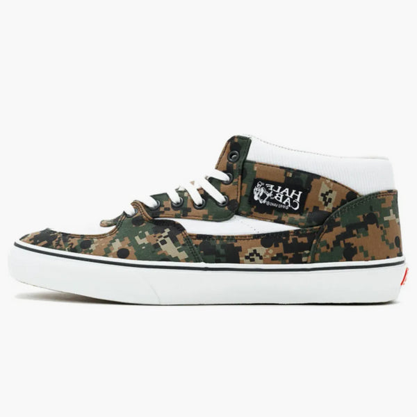 Vans Half Cab Supreme X Cdg Digi Camo Olive