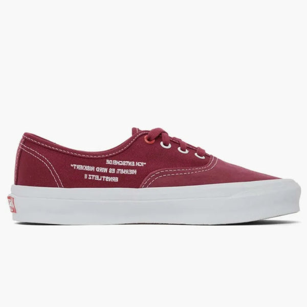 Vans Og Authentic Lx Ray Barbee Leica Red