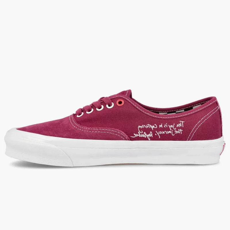 Vans Og Authentic Lx Ray Barbee Leica Red