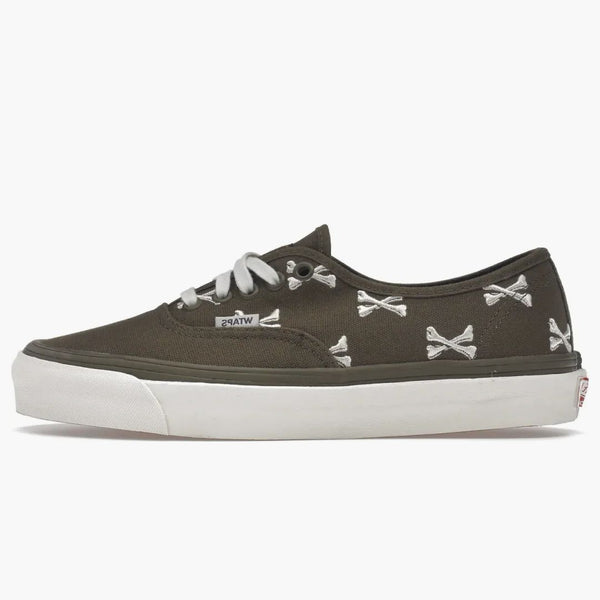 Vans Authentic Wtaps Olive Crossbones