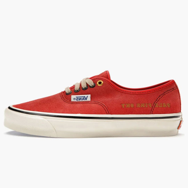 Vans Vault Og Authentic Sp Lx Julian Klincewicz Suede Cherry Red