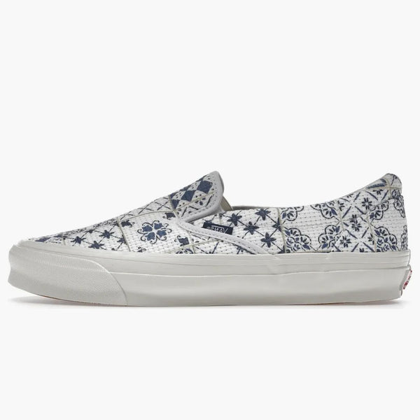 Vans OG Classic Slip-On LX Kith for Vault Azueljo dlaždice