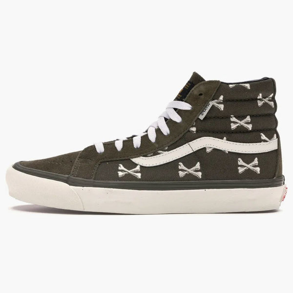 Vans Sk8-hi Wtaps Olive Crossbones