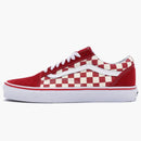 Vans Old Skool Checkerboard Racing Red