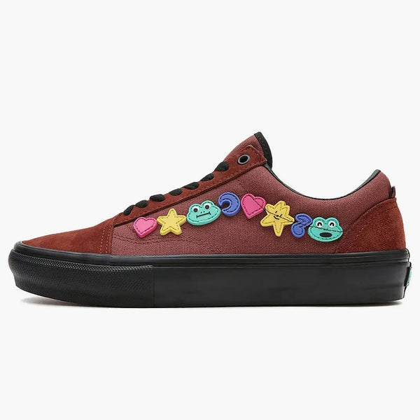 Vans Old Skool Frog Skateboards Brown