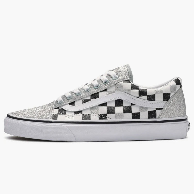 Vans Old Skool Glitter Checkerboard (Women's)
