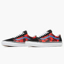 Vans Old Skool Krooked By Natas For Ray Black Red Blue