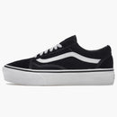 Vans Old Skool Platform Black White