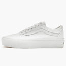 Vans Old Skool Platform True White (women's)