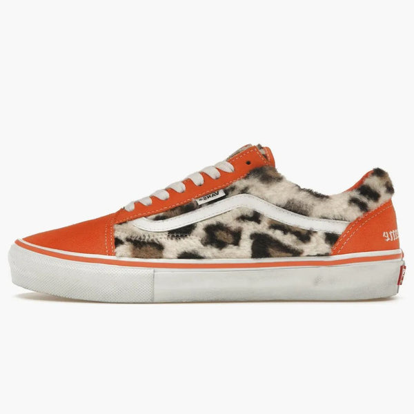 Vans Old Skool Supreme Leopard Orange