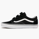 Vans Old Skool Velcro Black White