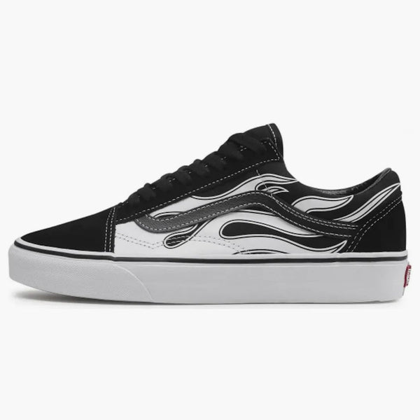 Vans Old Skool White Flame