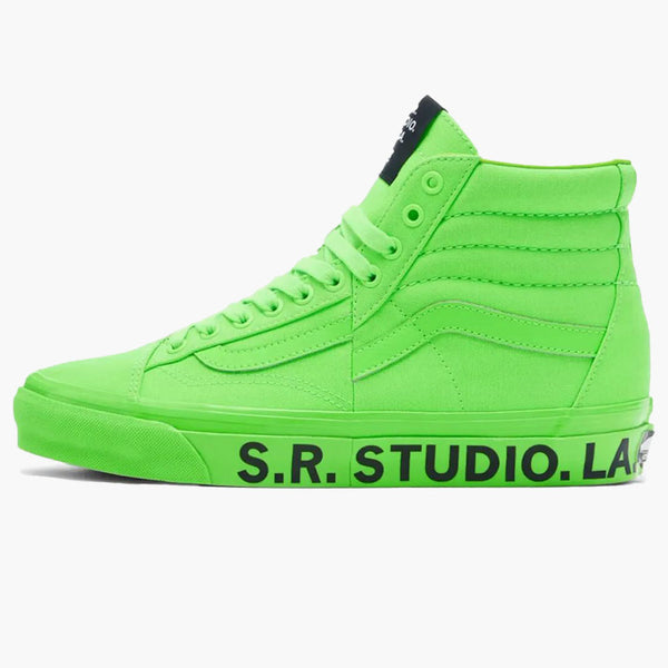 Vans Otw Sk8-hi Clash The Wall Sr. Studio La. Ca Green Gecko