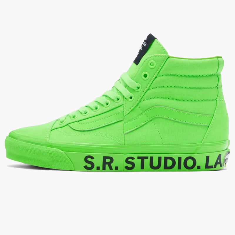 Vans Otw Sk8-hi Clash The Wall Sr. Studio La. Ca Green Gecko