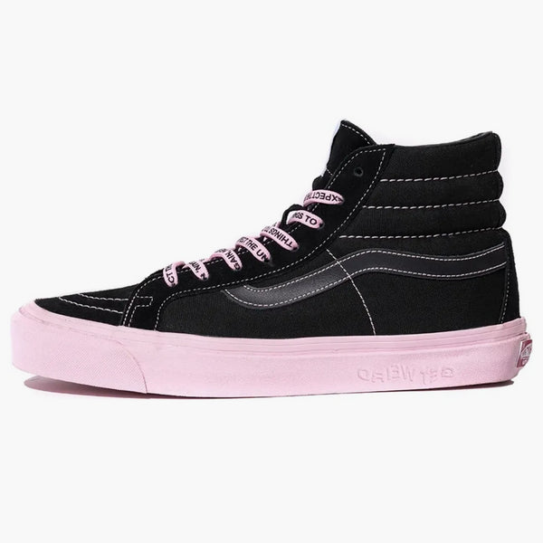 Vans sk8-hi anti Social Social Club bli konstig svart