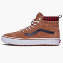 Vans SK8-HI MTE-1 Plaid Brown Red
