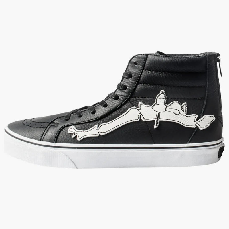 Vans SK8-HI återutfärdar Zip Blends Peanuts Bones (2013)