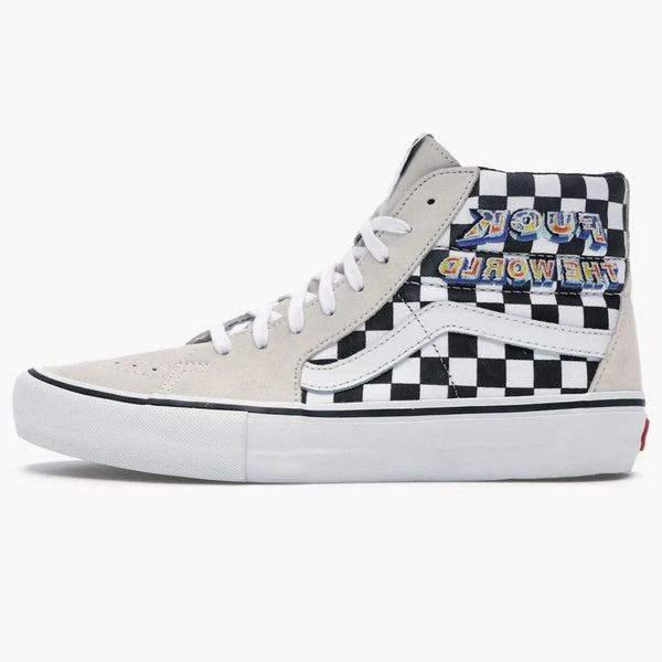 Vans Sk8-hi Supreme Fuck The World White