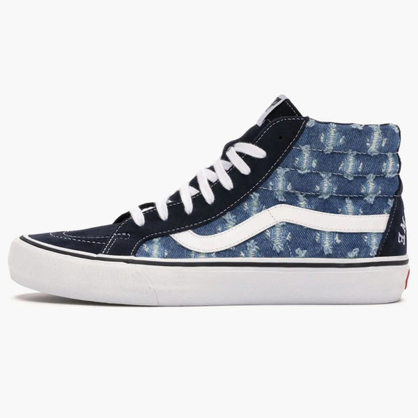 Vans Sk8-hi Supreme Hole Punch Denim Blue