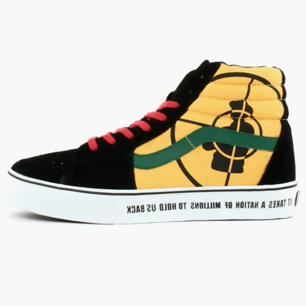Vans Sk8-hi Supreme Public Enemy Black Yellow