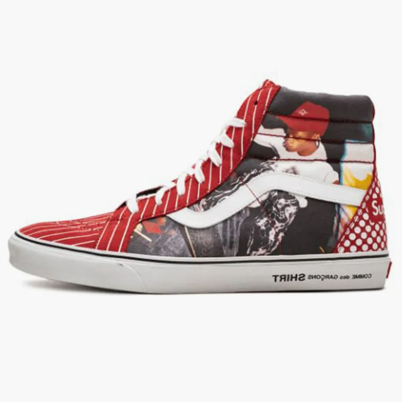 Vans Sk8-hi Supreme X Cdg Harold Hunter (red)