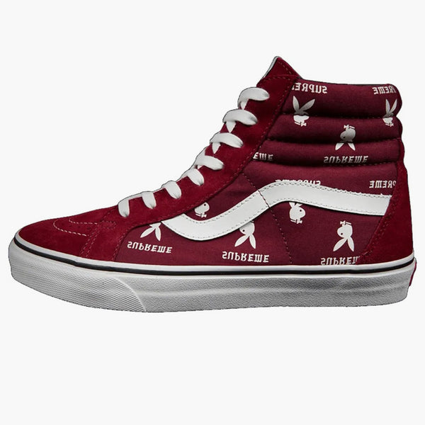 Vans Sk8-hi Supreme X Playboy Burgundy