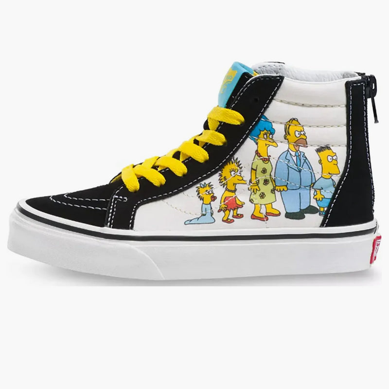 Vans SK8-HI Zip The Simpsons Family Portrait (TD)