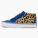 Vans Sk8-mid Supreme Velvet Leopard Royal