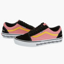 Vans quate stare Skool Supreme Tribal Bruast Bruast Drut różowy