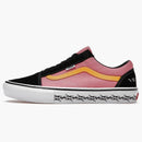 Vans quate stare Skool Supreme Tribal Bruast Bruast Drut różowy