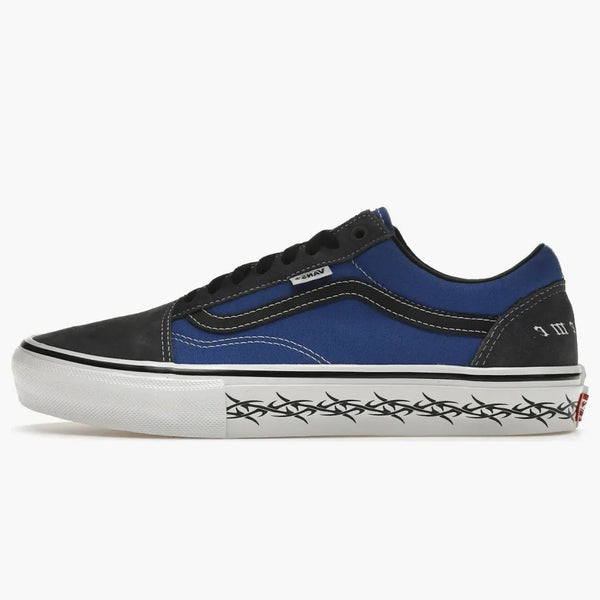 Vans Skate Old Skool Supreme Tribal Barbed Wire Royal