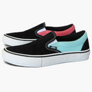 Vans Slip-on Asymetry Black Blue Rose