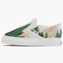 Vans slip-on kith 10th anniversary treescape (td)