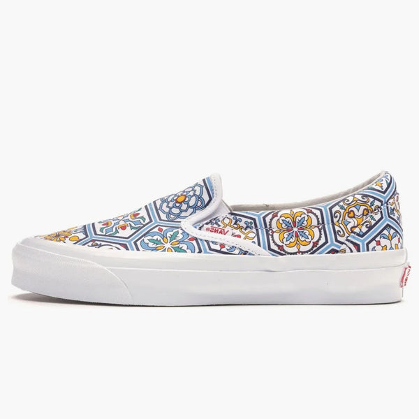 Vans slip-on kith marocchino piastrella blu