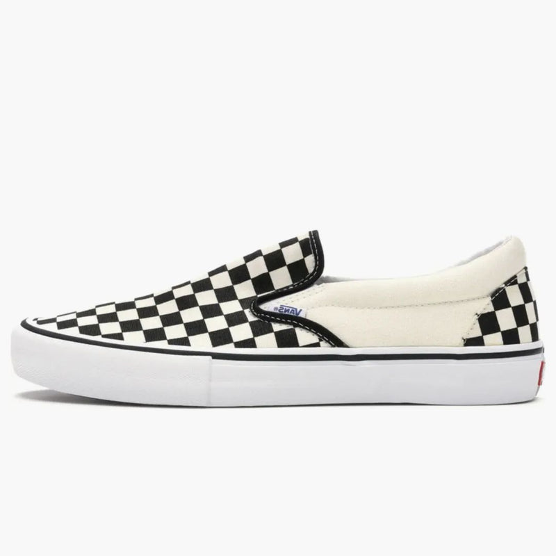 Vans Slip-On per scacchiera Bianco nero